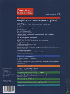 Afrique du sud : Une émergence en question
