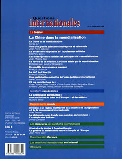 La Chine dans la mondialisation