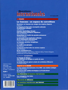 Le Caucase : Un espace de convoitises