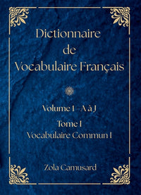 Dictionnaire de vocabulaire français