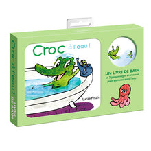 Croc à l'eau ! (livre de bain)
