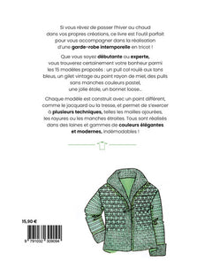 je tricote des pulls, vestes et gilets