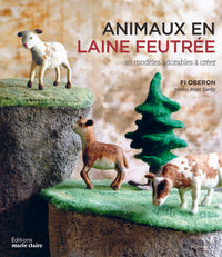 Animaux en laine feutrée