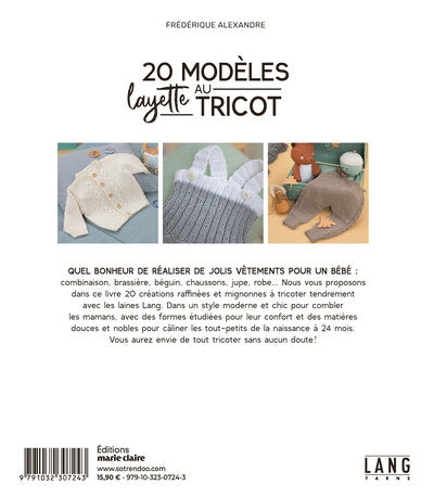 20 modèles layette au tricot