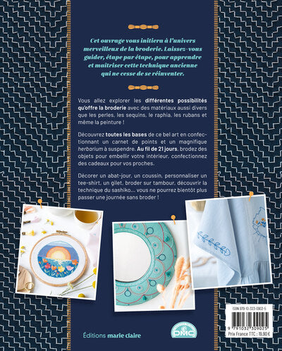 21 jours pour apprendre à broder