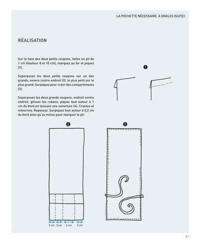 Couture zéro déchet pour la salle de bains