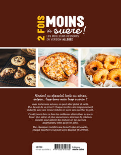 2 fois moins de sucre !