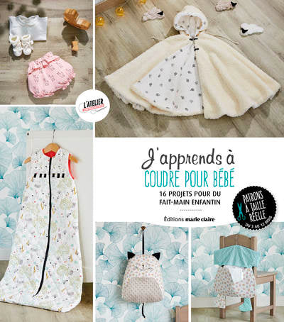 J'apprends à coudre pour bébé