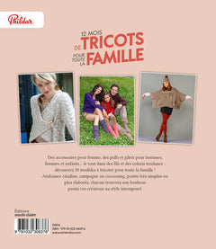 12 mois de tricots pour toute la famille