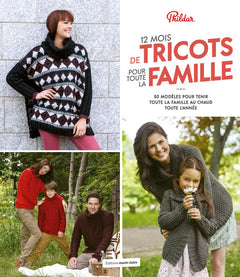 12 mois de tricots pour toute la famille