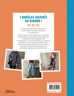 Petits cahier couture - Coudre ses kimonos