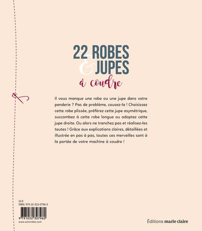 22 robes et jupes à coudre