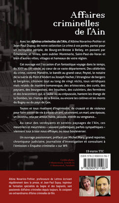 Affaires criminelles de l'Ain