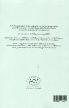 Anatomie comparée des mammifères domestiques Tome 6