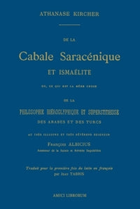 DE LA CABALE SARACÉNIQUE ET ISMAÉLITE