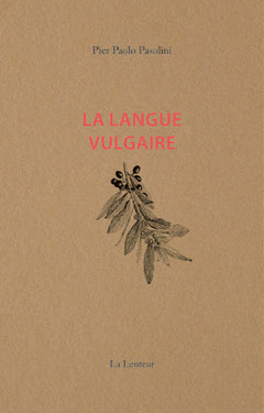 Langue vulgaire (La) (NED 2021)