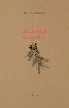 Langue vulgaire (La) (NED 2021)
