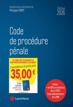 Code de procédure pénale 2026