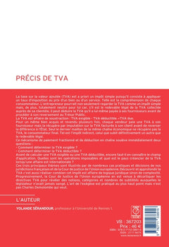 Précis de TVA