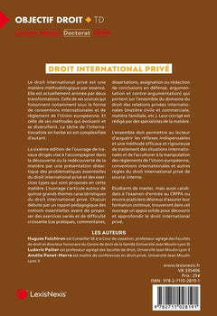 Travaux dirigés de droit international privé