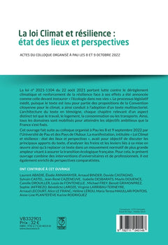 La loi climat et résilience