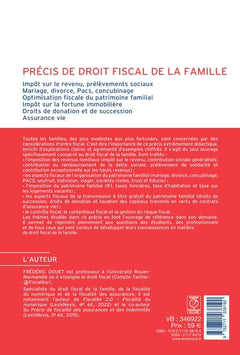 Précis de droit fiscal de la famille