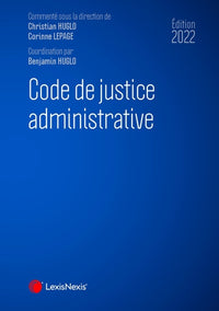Code de justice administrative 2022