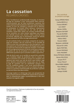Regards croisés sur la cassation