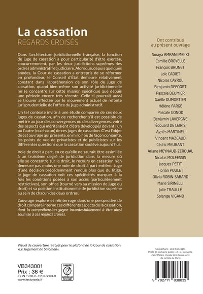 Regards croisés sur la cassation