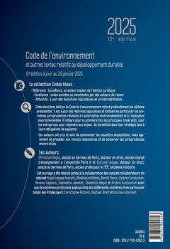 Code de l'environnement 2025