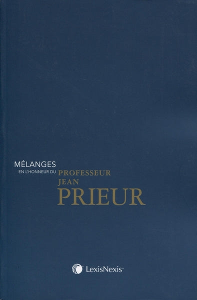 Melanges en l'honneur de Jean Prieur
