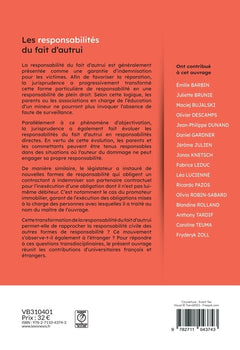 Les responsabilités du fait d'autrui