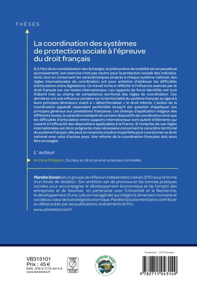 La coordination des systèmes de protection sociale à l'épreuve du droit français