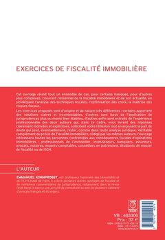 Exercices de fiscalité immobilière