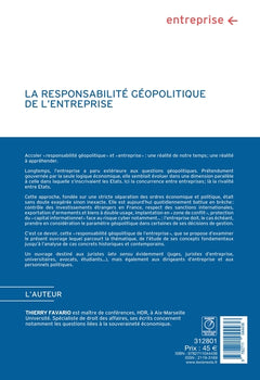 La responsabilité géopolitique de l'entreprise