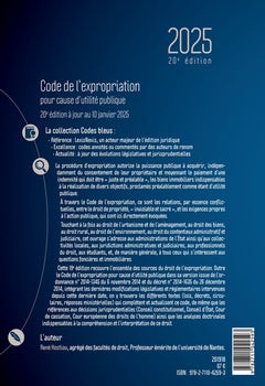 Code de l'expropriation 2025