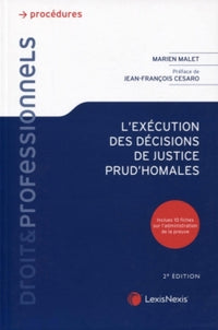 L'exécution des décisions de justice prud'homale