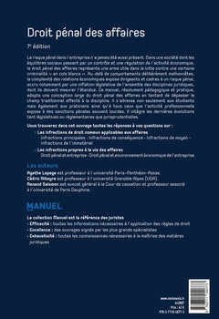 Droit pénal des affaires