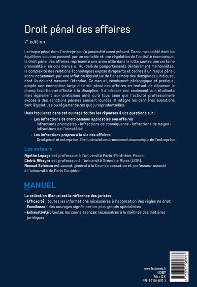 Droit pénal des affaires
