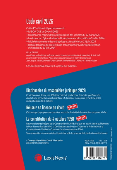 Pack étudiant essentiel L1 2026