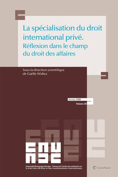 La spécialisation du droit international privé
