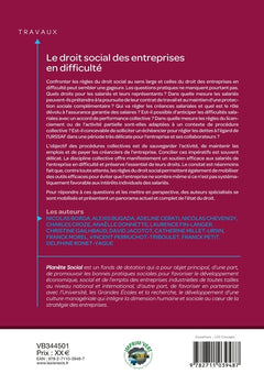 Droit social des entreprises en difficulté