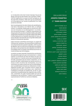 La propriété intellectuelle au service de la créativité et du développement de l'espace OAPI