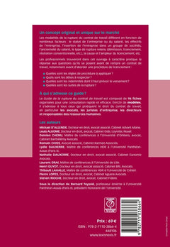 Guide de la rupture du contrat de travail