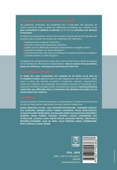 Guide des voies d'exécution 26/27