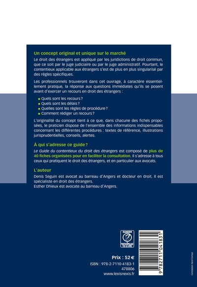 Guide du contentieux du droit des étrangers