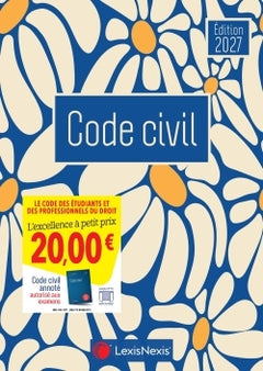 Code civil 2027 - jaquette Marguerites