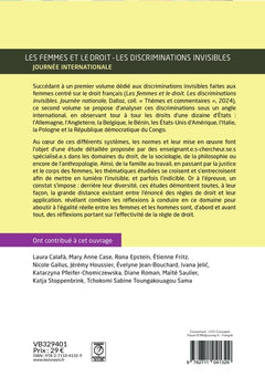 Les femmes et le droit, les discriminations invisibles