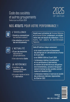 Code des sociétés et autres groupements 2025