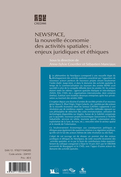 NEW SPACE, la nouvelle économie des activités spatiales : enjeux juridiques et éthiques